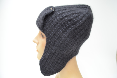 Шапка ушанка Vizio 1712 UN черная