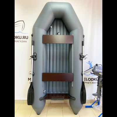 Моторная лодка Аква 2800 НДНД графит