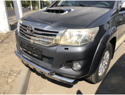 Защита переднего бампера (G) d76 для Toyota Hilux (2011-2015)