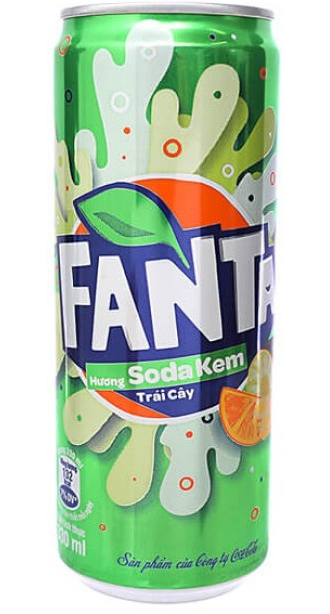Газированный напиток Фанта фруктовый Крем-Сода 320мл