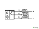 Емкостный датчик уровня CSN EC50S8-31P-25-LZS4-H