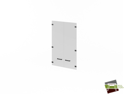 Двери стеклянные L-022 706*4*1136 мм (Ш*Г*В)