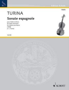 Turina, Joaquín Sonate espagnole für Violine und Klavier