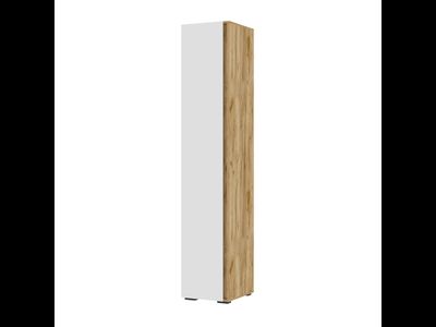 Хелен ПН 01 Пенал со штангой 400х2100х465 Дуб крафт золотой/Белый