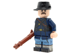 Солдат Железной бригады Гражданской войны в США | American Civil War Iron Brigade Soldier UnitedBricks