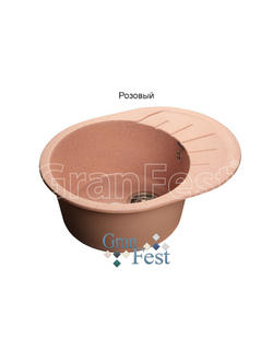 Керамическая мойка Granfest GF-R580L реверсивная 1 секционная мойка