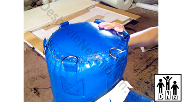 Боксёрский мешок человек