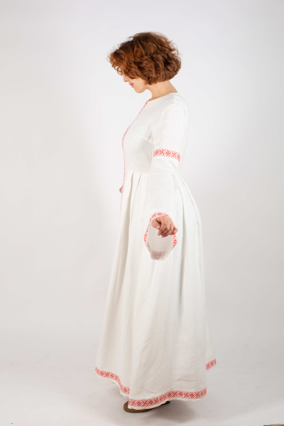 Платье "Царевна Лебедь"  белое