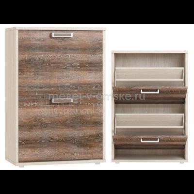 ОМ380 Тумба для обуви Порту. Размер: 620х918х291.