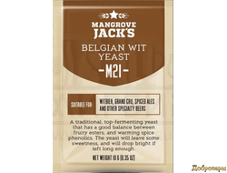 Пивные дрожжи Mangrove Jack's "Belgian Wit M21", 10 г