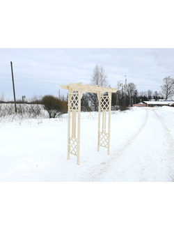 Арка пергола для дачи