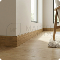 Плинтус МДФ TeckWood 80х10х2150 мм. Дуб лайн