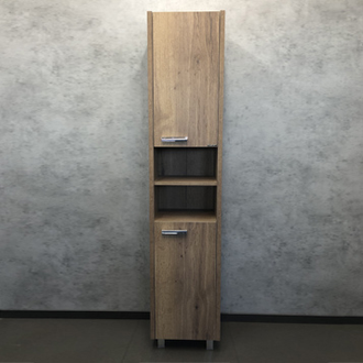 Тумба-умывальник "Марио-75" дуб темный с раковиной "Quadro 75"