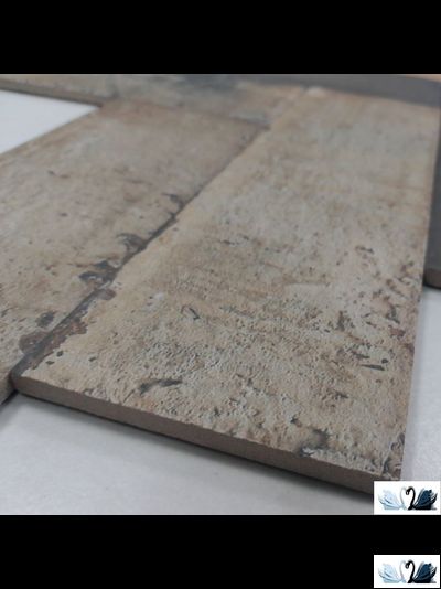 Плитка фасадная Belani Brick house 25 х 7,5 см палевый Береза керамика