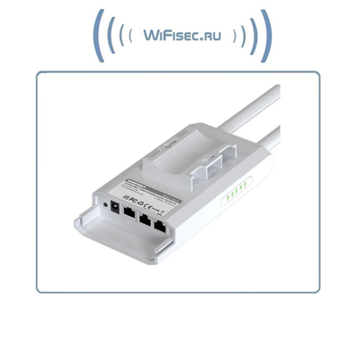 COMFAST cf-ew84 роутер/уличная точка доступа для систем видеонаблюдения, 2,4 Ггц WiFi (b/g/n) до 300 Мбит/с и 5,8 Ггц 867 Мбит/с (LAN*2, WAN*1) до 200 м.