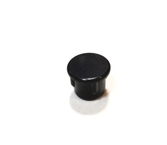 Заглушка для рейлинга (16х12 мм), черная, Starax