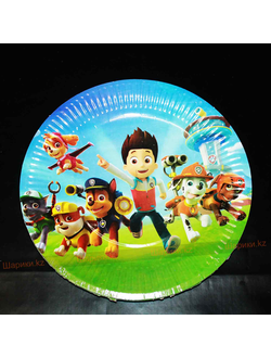 Тарелка Круглая "Щенячий Патруль" 10шт.