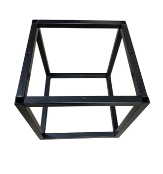 Подстолье для стула, пуфа или стола из металла ЛОФТ 32х32х32