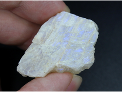 Беломорит (плагиоклаз), необработанный "дикий" образец, Карелия (34*24*21 мм, 25 г) №26368