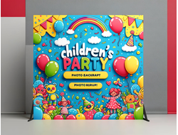 Баннер детский на праздник