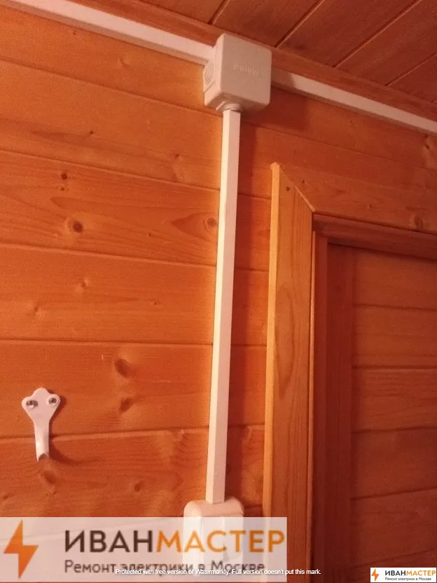 Установка накладного выключателя в квартире