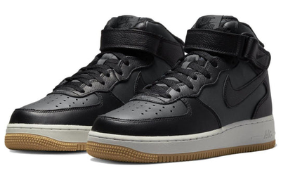черные кроссовки Nike Air Force 1 Mid 07 LX Anthracite Gum