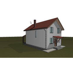 Двухэтажный дом с пятью спальнями 133м² (S59)