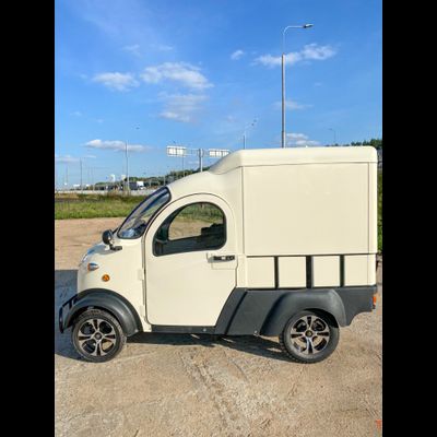 Квадрицикл грузовой GreenCamel Тендер X1200 Квадро (72V 2500W) кабина, BOX, понижающая 52 Ah