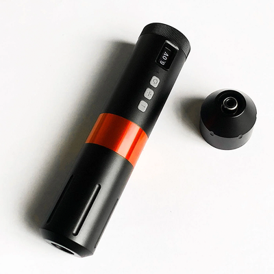 Беспроводная тату машинка BRONC V1 Wireless Tattoo Pen Orange