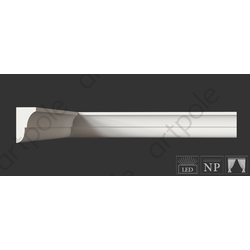 Карниз гладкий SKT22