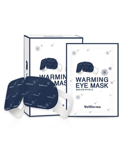 WellDerma Eye Mask Warming — Согревающая и расслабляющая маска для глаз 1 шт