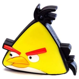 Флешка Angry birds 8 Гб желтая птица плоская