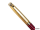 Ручка подарочная шариковая GALANT «Bremen», корпус бордовый с золотистым, золотистые детали, пишущий узел 0,7 мм, синяя. 141010
