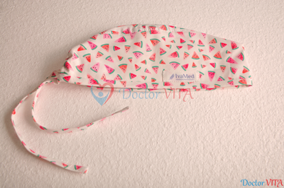 Медицинская шапочка "Арбузики"