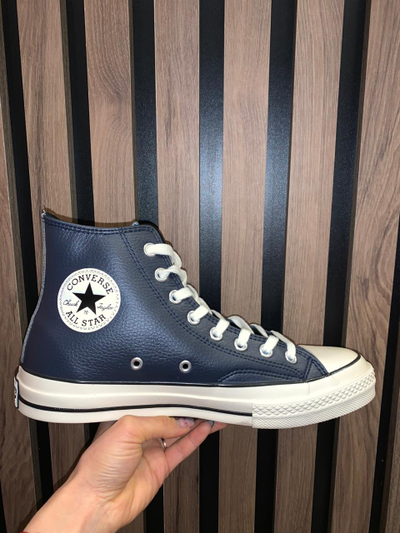 Кеды Converse Chuck Taylor 70 синие высокие кожаные