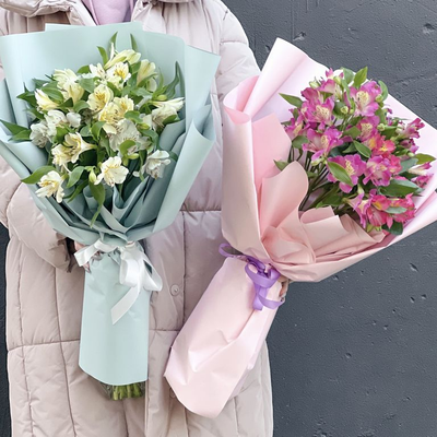 Комплимент из альстромерии