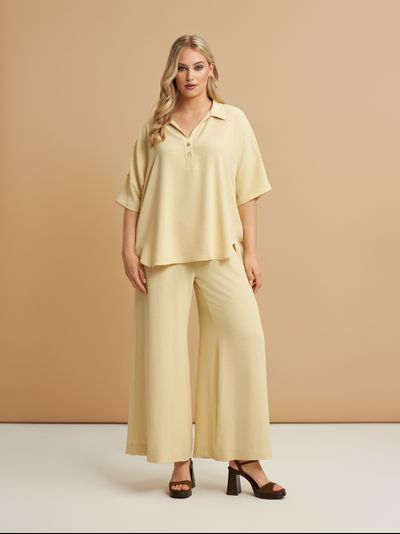 Женская блузка с принтом большого размера в модном бутике XLady