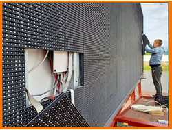 Ремонт, настройка бегущих строк, экранов