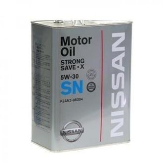 Масло моторное Nissan 5W-30 SN Strong Save X 4л