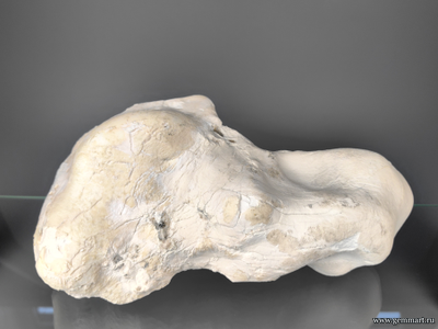Кахолонг (разн. опала) с корочкой кенияита. Южный Урал. Россия. 230*130*100мм