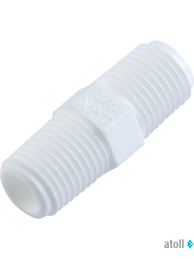 Межколбовый соединитель atoll HN0404-1 1/4рн x 1/4рн (Z-PN-4 без уплотнений)