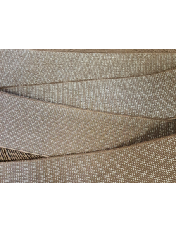 Резинка цвет МОЛОЧНЫЙ ШОКОЛАД с люрексом, ширина 4 см, арт 71