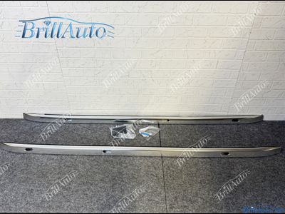 Рейлинги Toyota Prado 150 серебристые