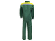 Костюм &quot;Стандарт&quot; с СОП зеленый с желтым, куртка с брюками спина