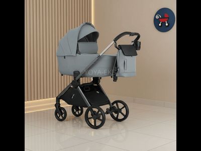 Детская коляска 2 в 1 Pituso Teffy Blue Tea/Graphite