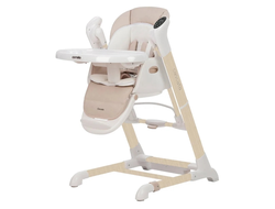 Стульчик для кормления Carrello Cascata CRL-10303 Cream Beige Wooden (сенсорный)