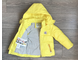 М.17-29 Куртка Moncler желтая  (104, 110)