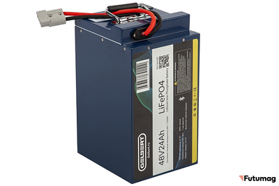 Литиевый тяговый аккумулятор Gelbert LiFePO4 (48V/24Ah/30А/1,152Wh) BT/Display