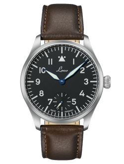 купить Часы мужские LACO PILOT ULM 42,5 MM HANDWINDING 862118 - ручной завод ETA 6498.1