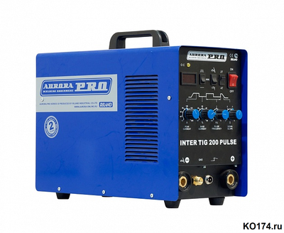Сварочный инвертор TIG AuroraPRO INTER TIG 200 PULSE (TIG+MMA)